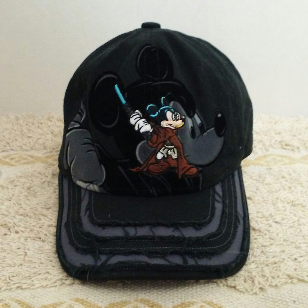 HP Mickey Mouse Jedi baseball cap hat Disney Parks - Picture 2 of 7